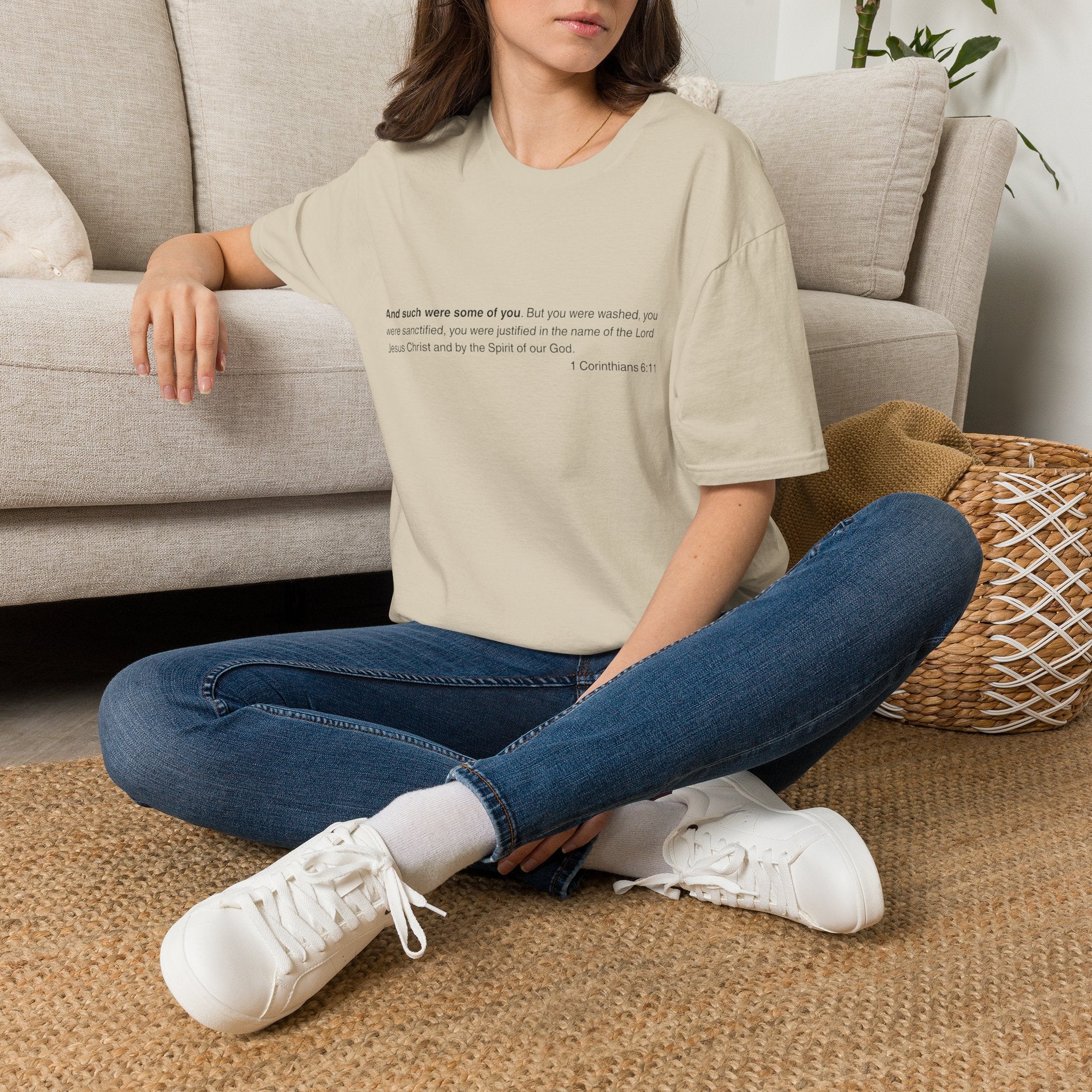Paid in Full T-Shirt | Minimal Bible Verse Tee