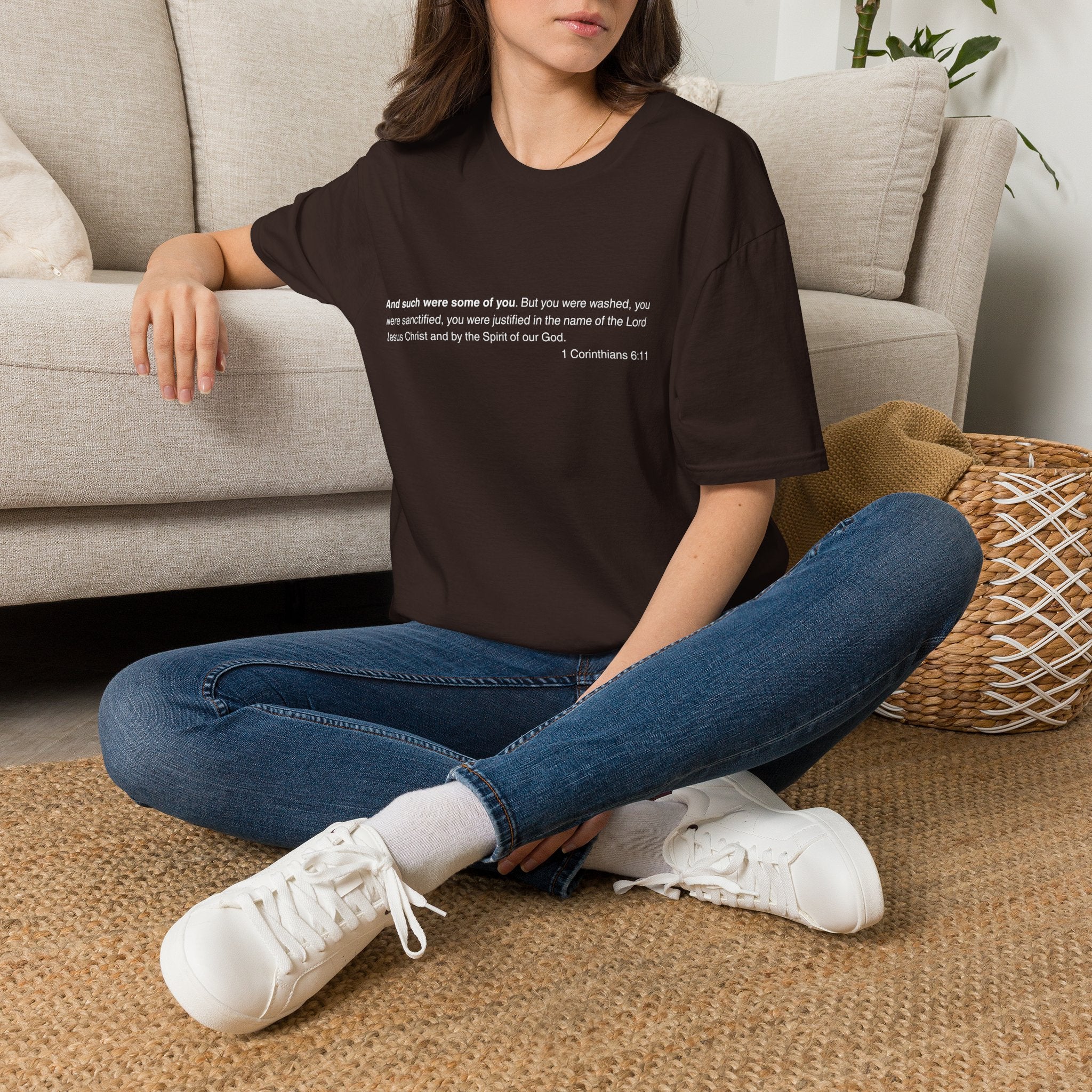 Paid in Full T-Shirt | Minimal Bible Verse Tee