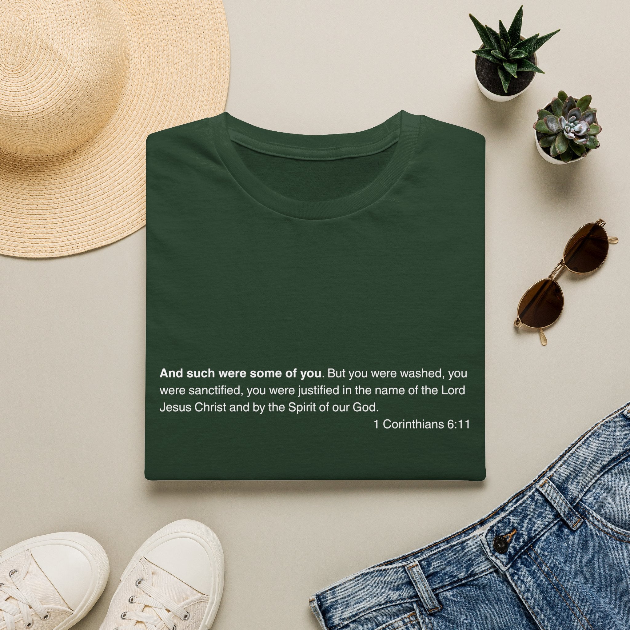 Paid in Full T-Shirt | Minimal Bible Verse Tee