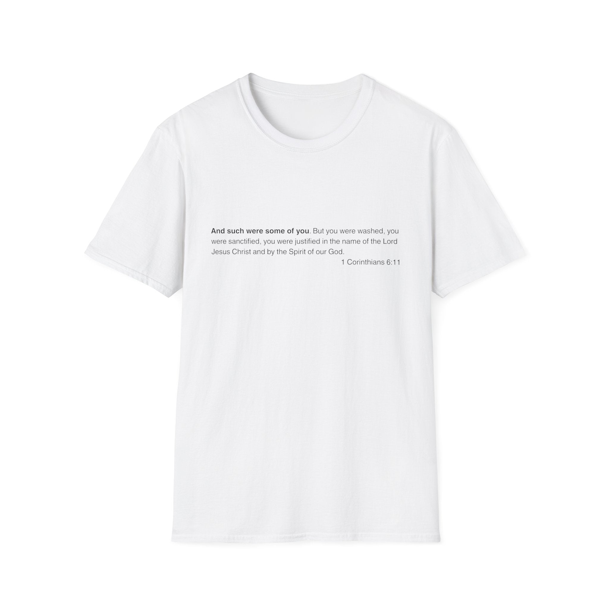 Paid in Full T-Shirt | Minimal Bible Verse Tee