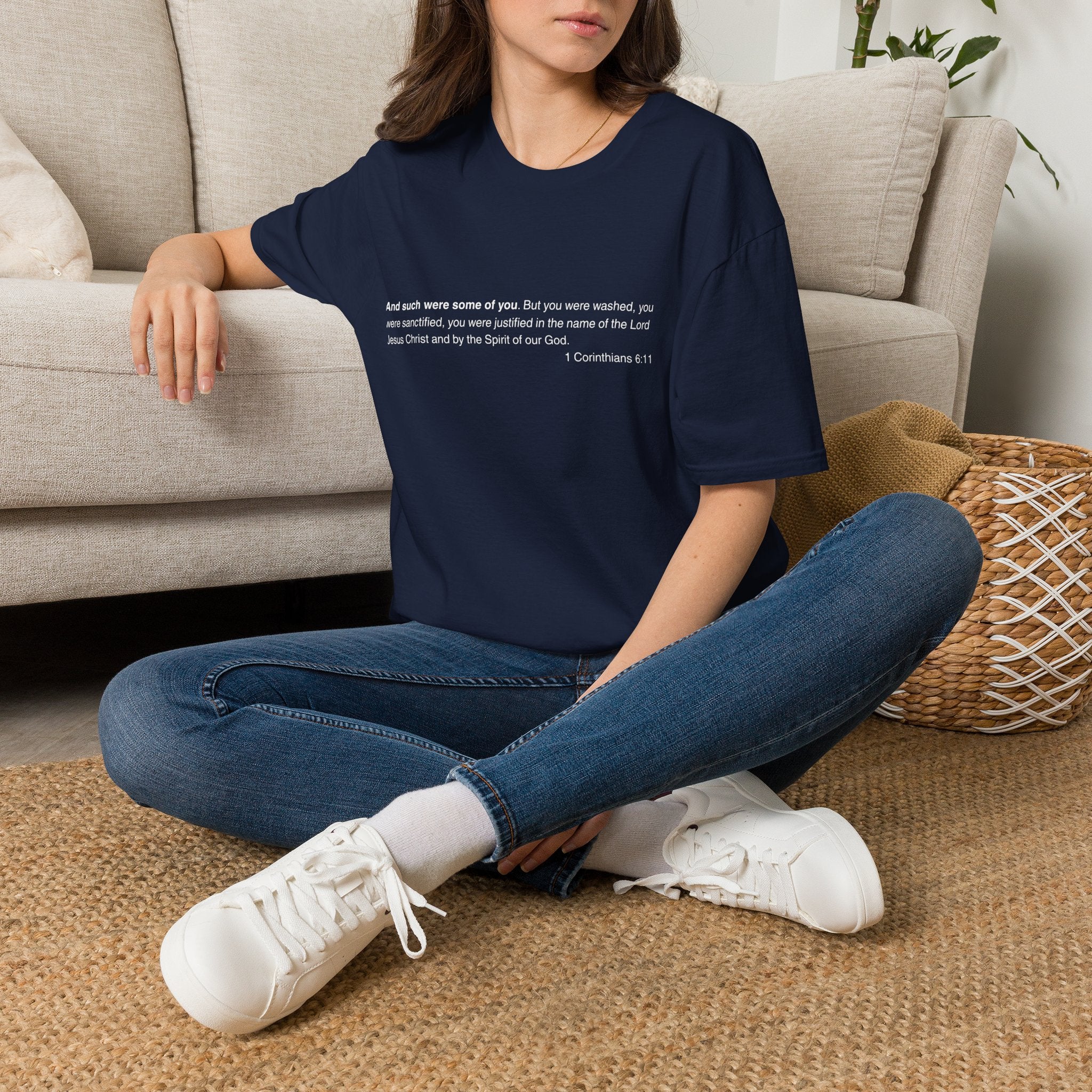 Paid in Full T-Shirt | Minimal Bible Verse Tee