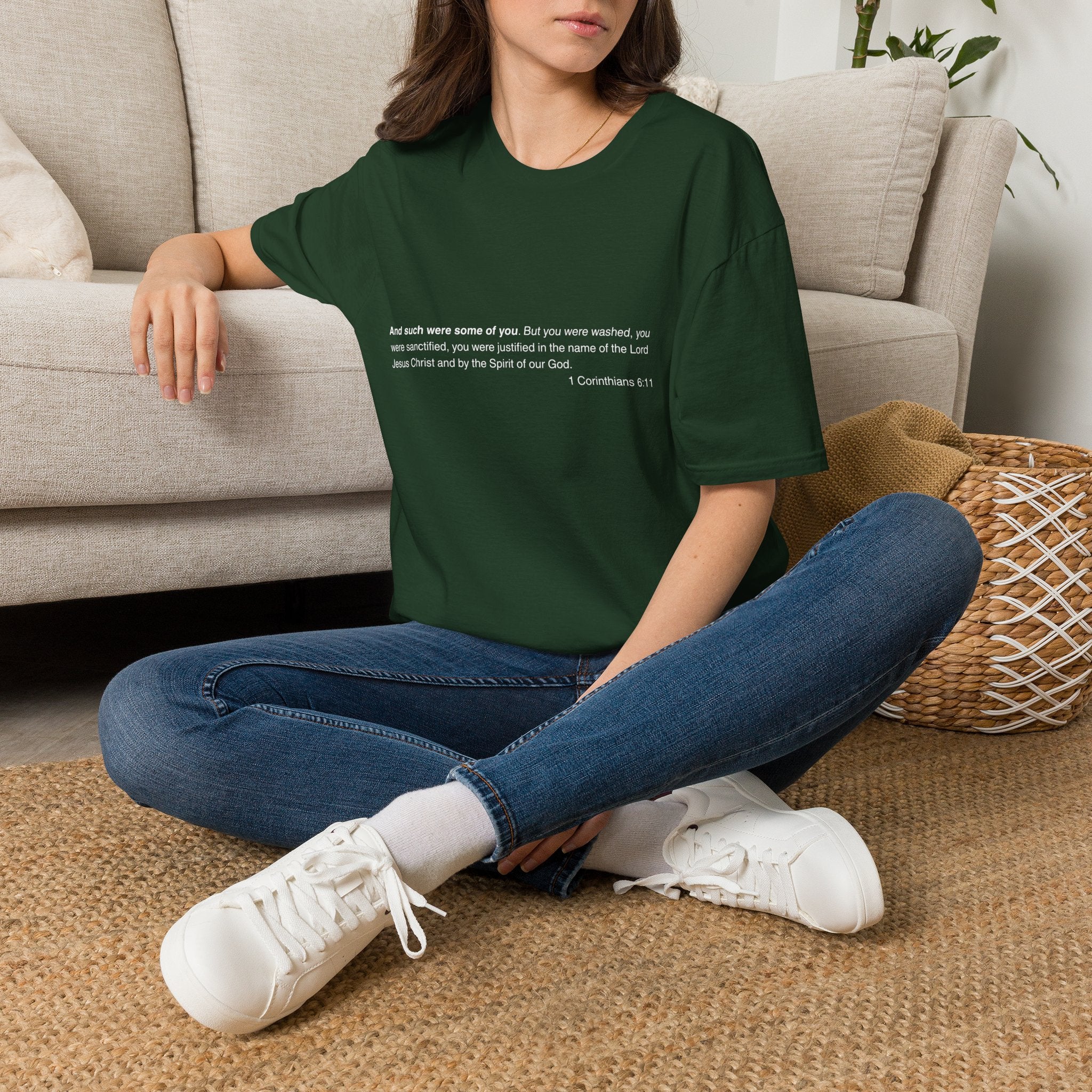 Paid in Full T-Shirt | Minimal Bible Verse Tee