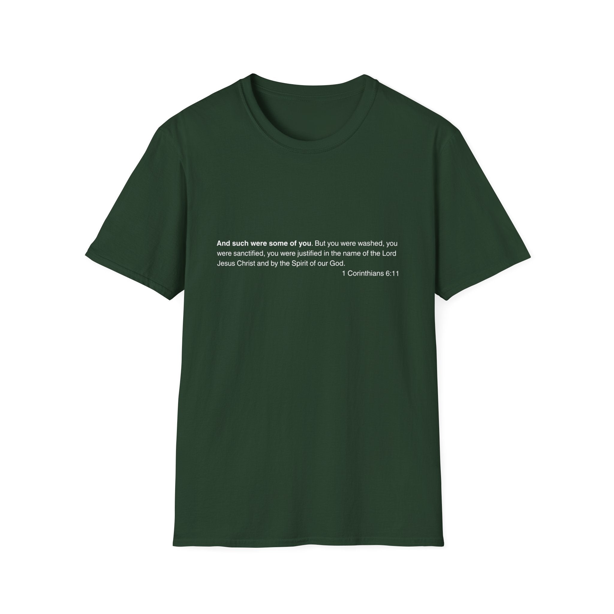 Paid in Full T-Shirt | Minimal Bible Verse Tee
